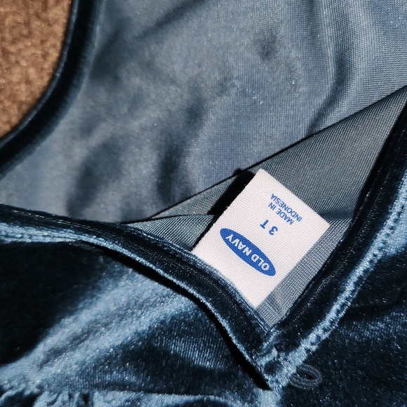 Velvet dress green - Picture 4 of 4